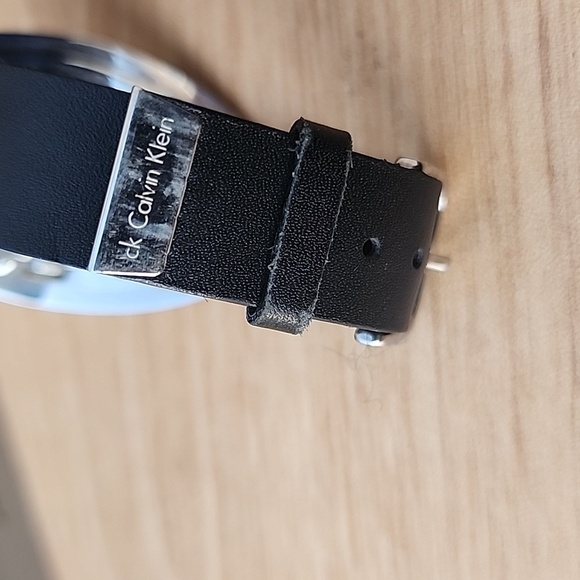 Calvin Klein Mound Women's Black and Silver Watch - Picture 4 of 8